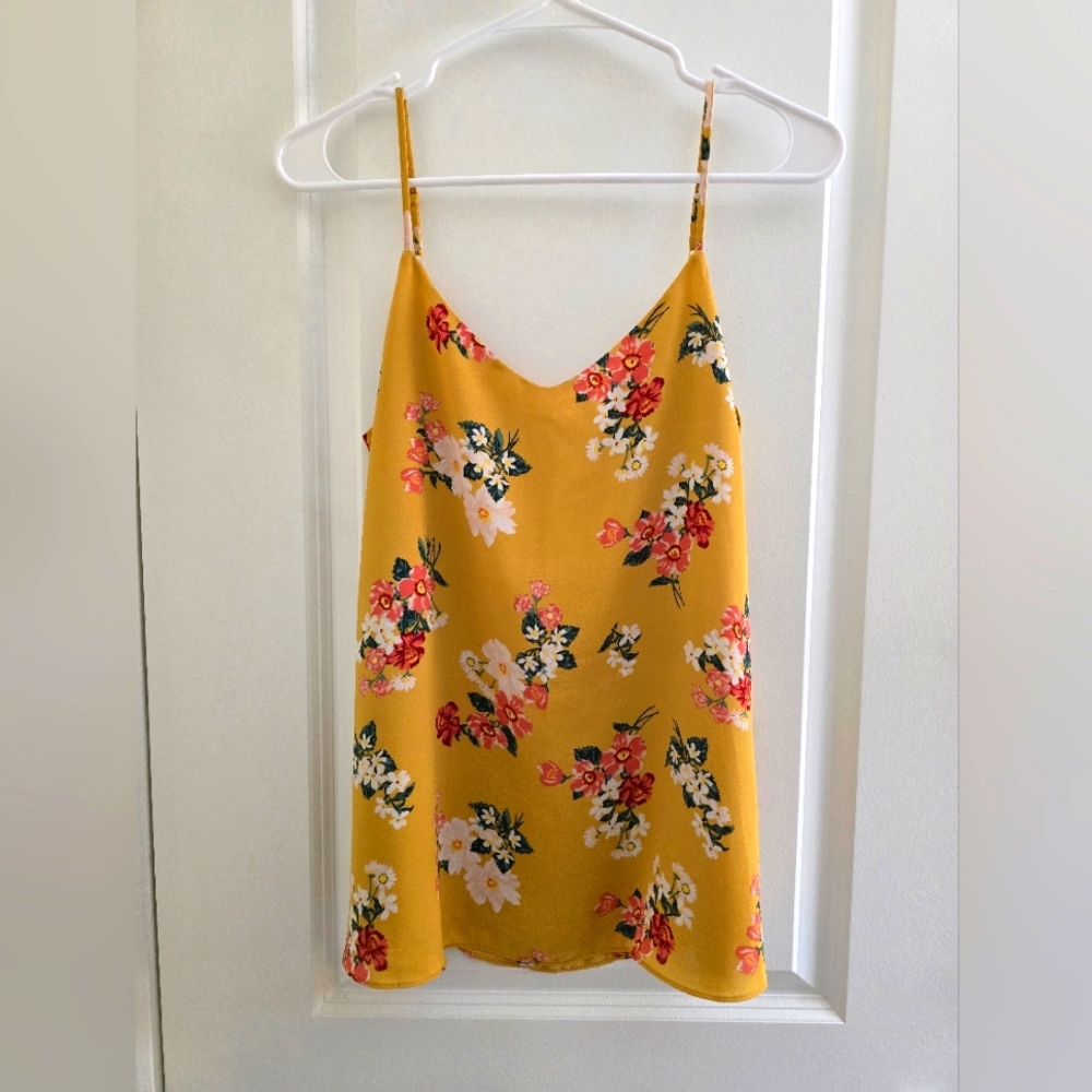 Floral tank top